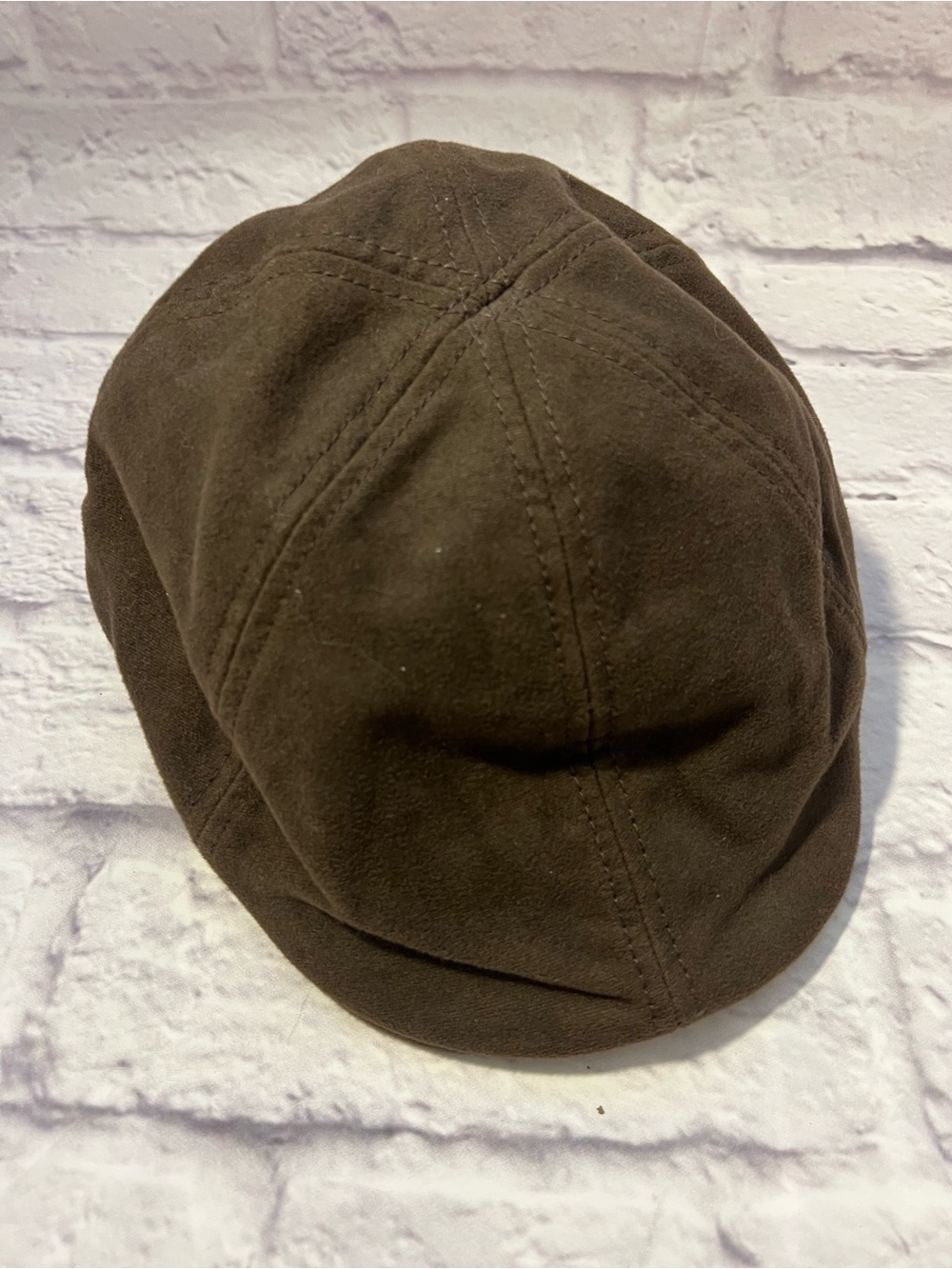 GAP Newsboy/ Driving flat Brown cap Size S/M